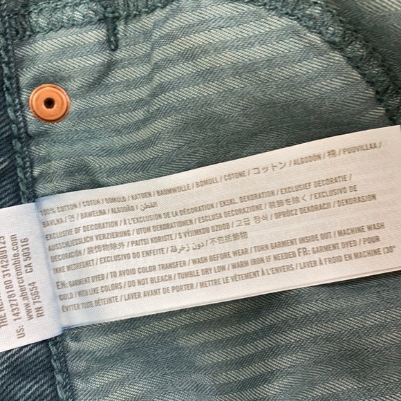 Abercrombie & Fitch Vintage A-Line Denim Skirt - Picture 6 of 6